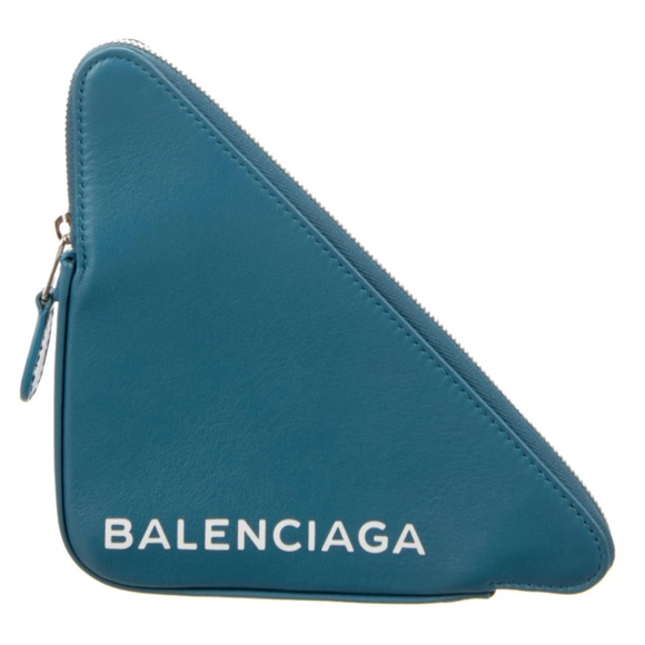 RARE Balenciaga Triangle Wallet - Retail $750 - Picture 1 of 12